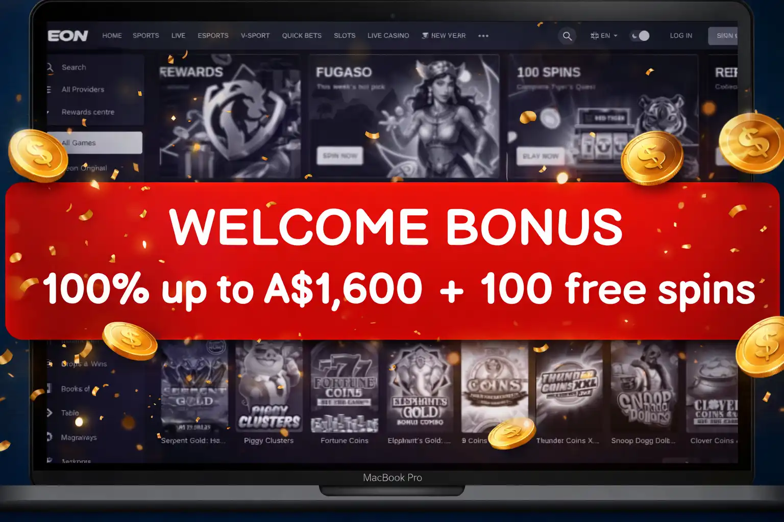 Leon Casino bonus code — claim your AU reward